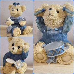 Ceramic Teddy Bear Figures